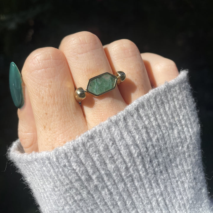 African Jade HexBar™ Crystal Element