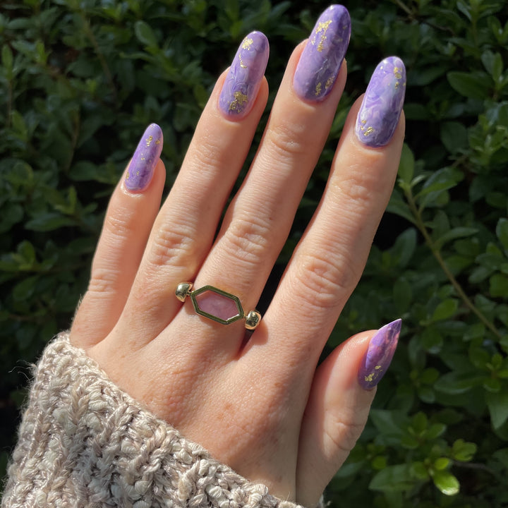 Amethyst HexBar™ Crystal Element