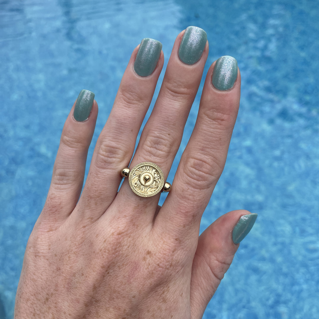 Ripple Effect Round Element - CK Collection