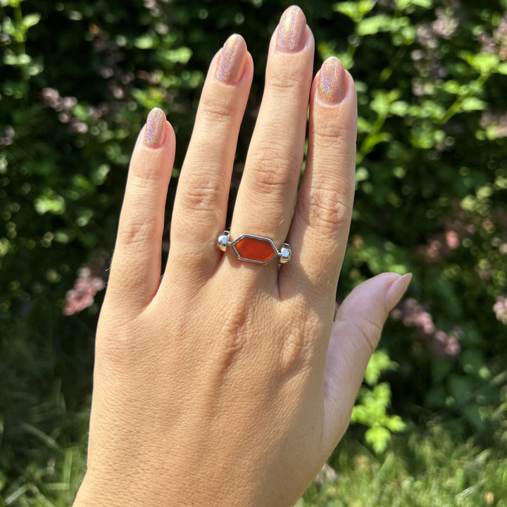 Carnelian HexBar™ Crystal Element