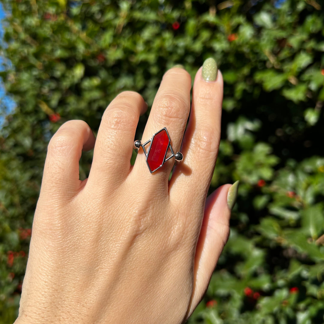 Carnelian TwinPoint™ Crystal Element