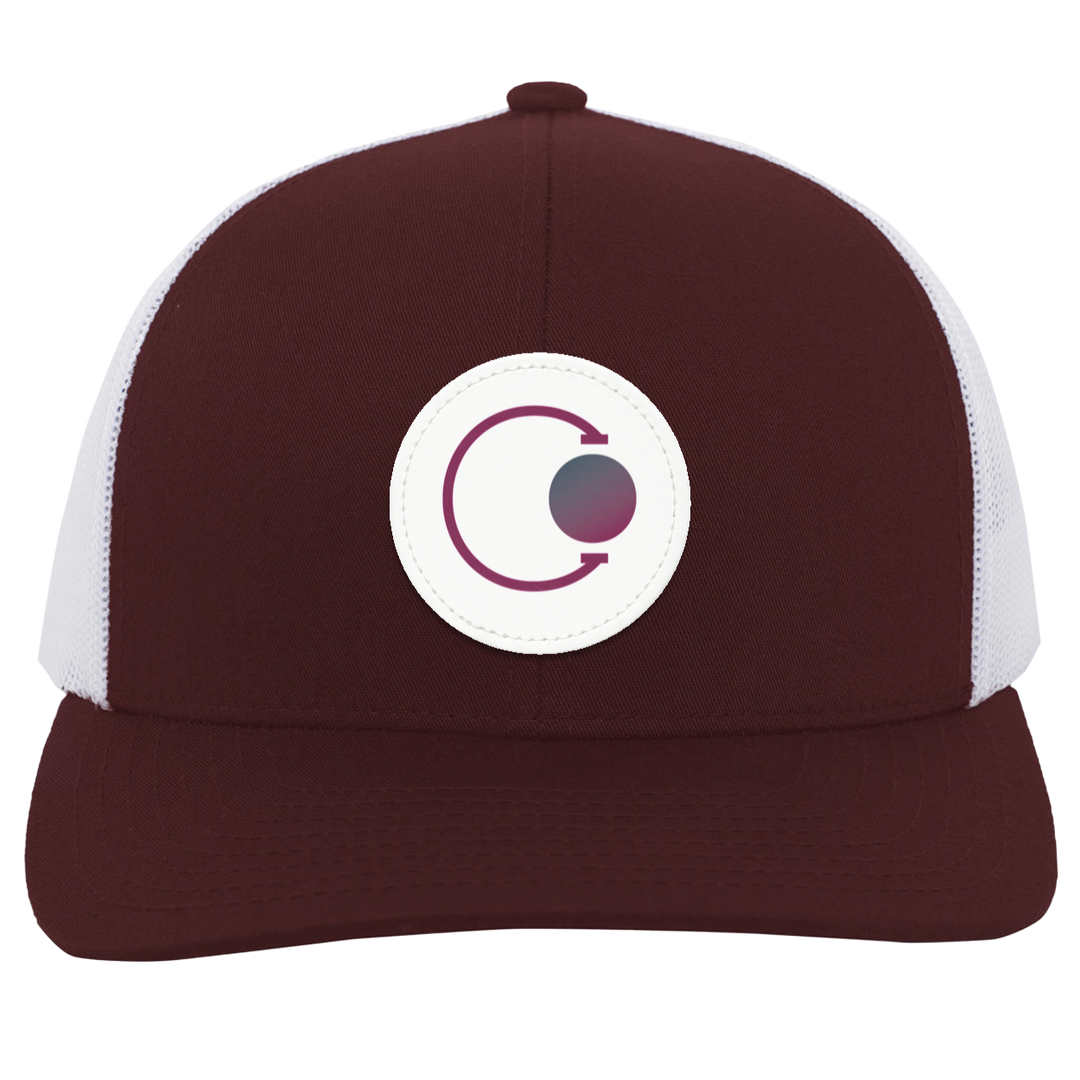 CONQUERing Trucker Hat - Maroon & White