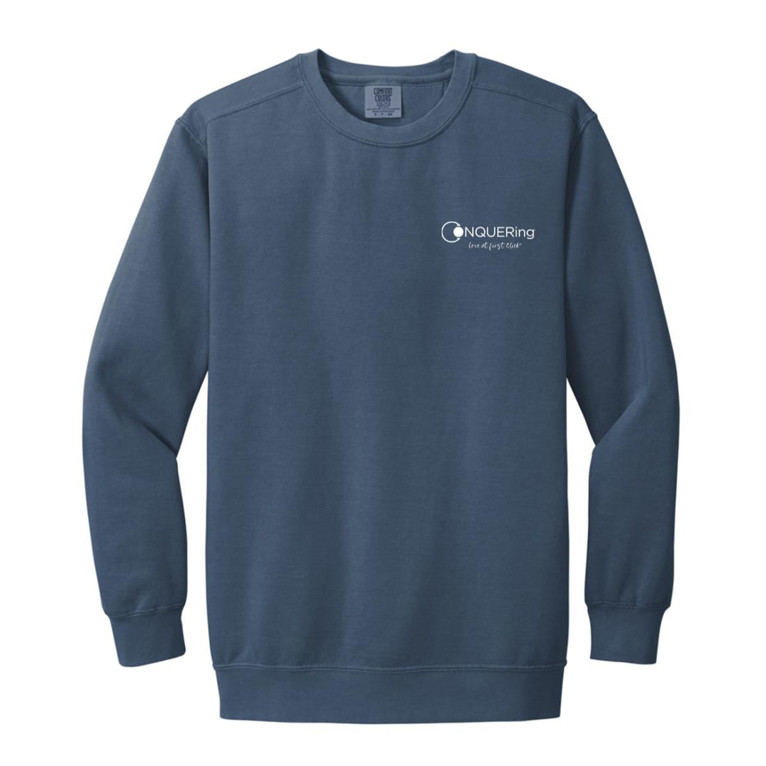 CONQUERing "Love at First Click" Crewneck Sweatshirt