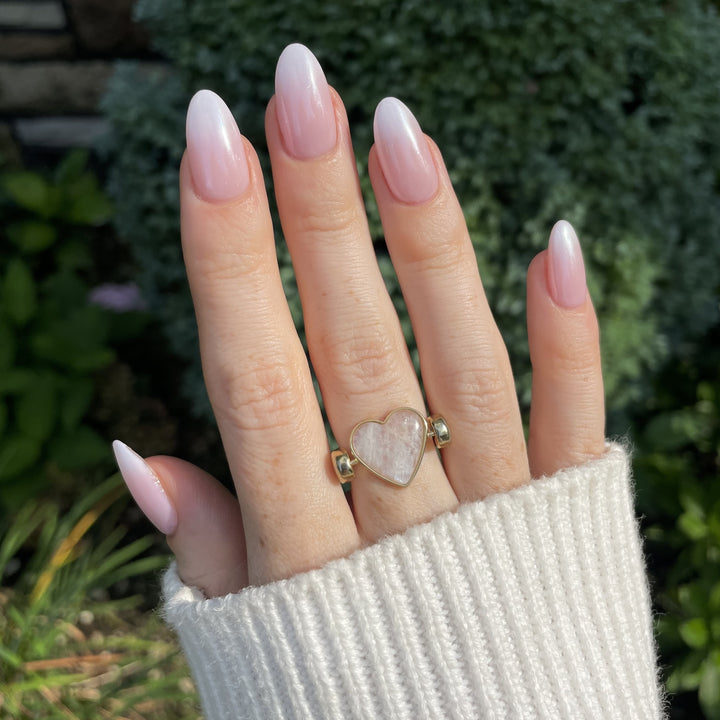 Heart-shaped Crystal Element