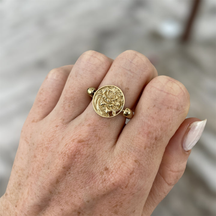 Gilded Flower Element