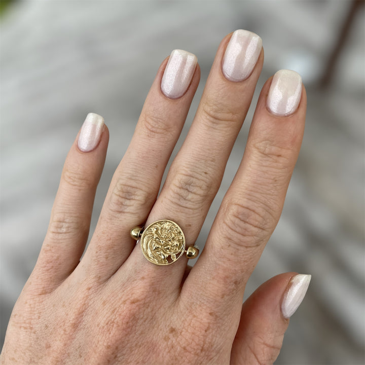 Gilded Flower Element