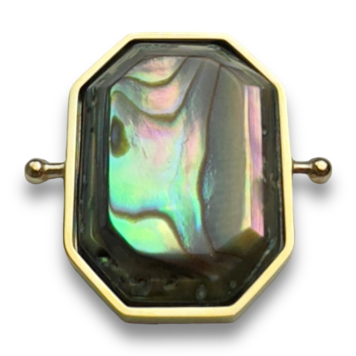 Abalone Shell Octangle Crystal Element