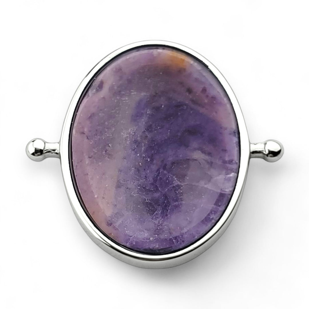Purple Jasper Worry Stone Element