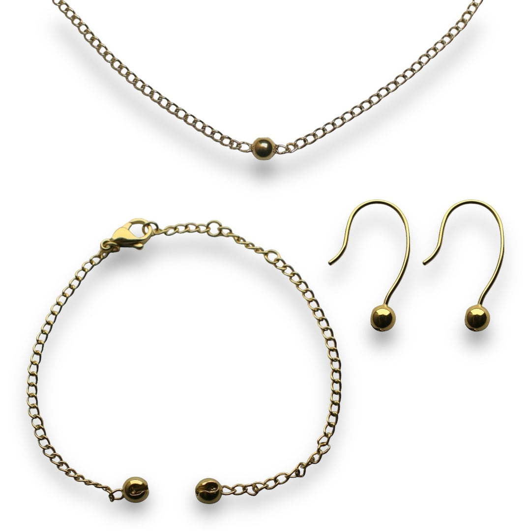 Gold AuraDel™ 3-piece Base Set
