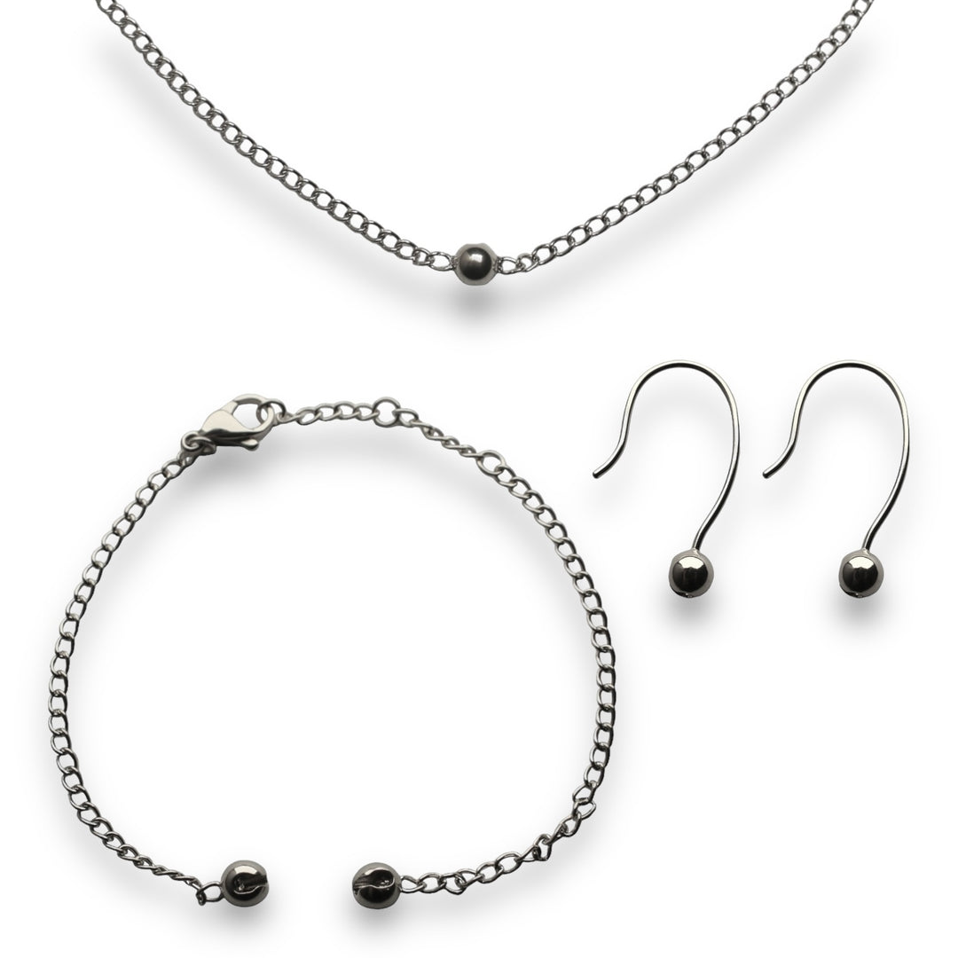 Silver AuraDel™ 3-piece Base Set