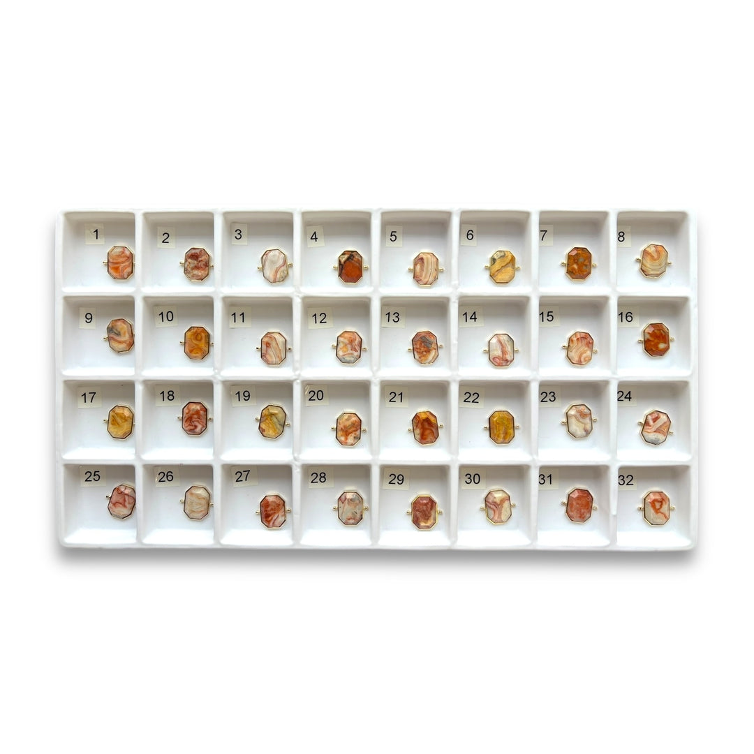 Choose Your Own Crazy Jasper Octangle – Gold