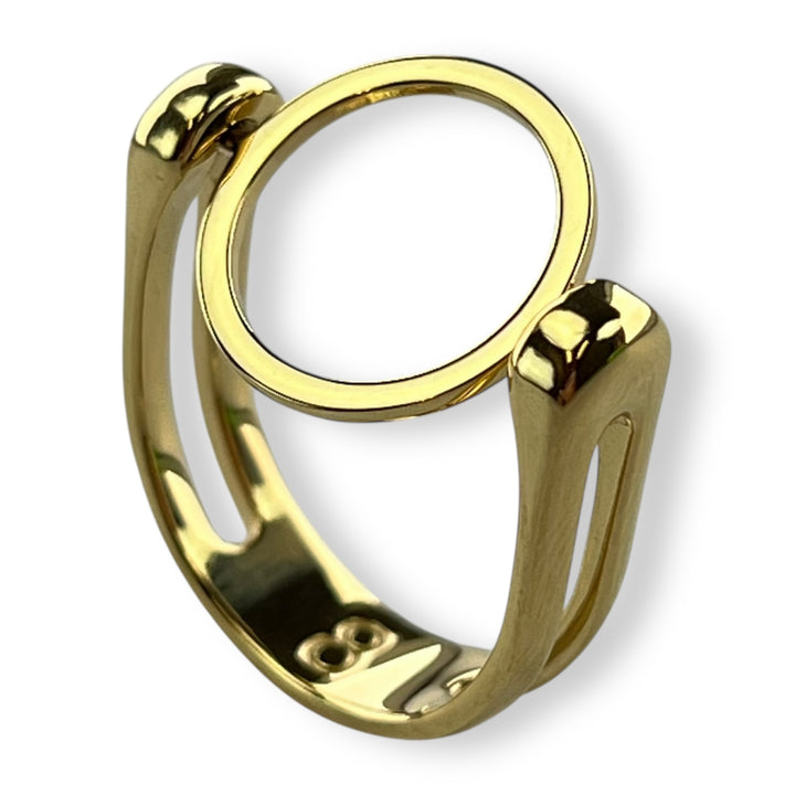 Gold Shape Fidget Ring