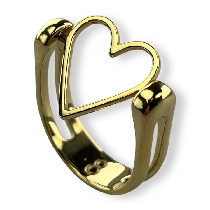 Gold Shape Fidget Ring