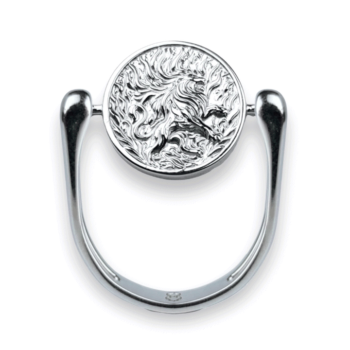 Luxe Silver Zodiac Fidget Ring