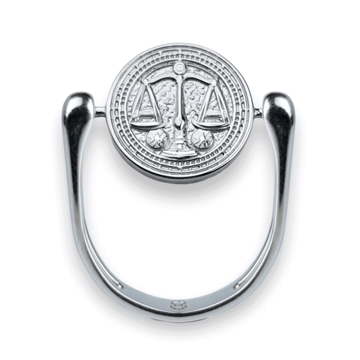 Luxe Silver Zodiac Fidget Ring