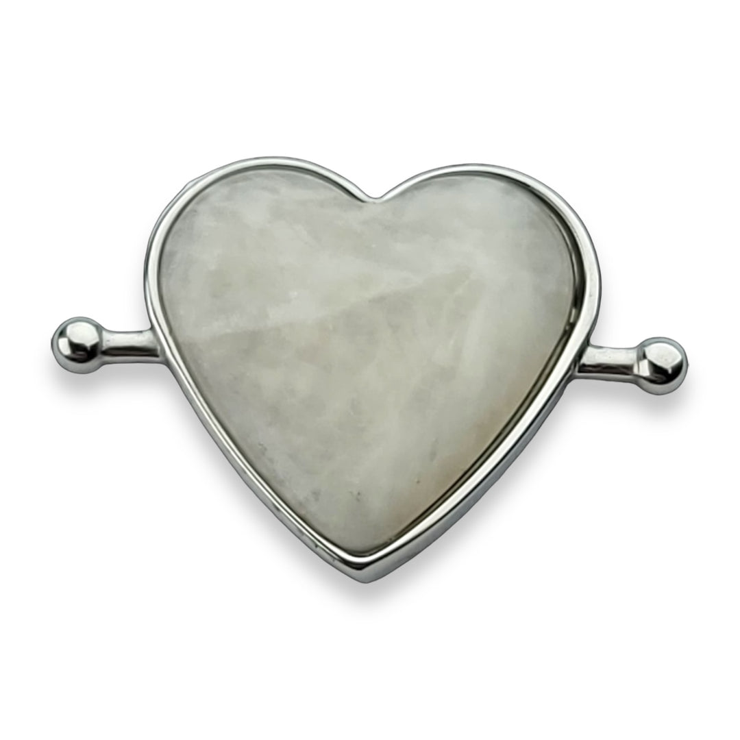 Heart-shaped Crystal Element