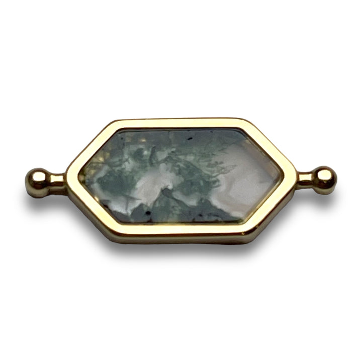 Moss Agate HexBar™ Crystal Element