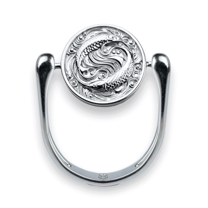 Luxe Silver Zodiac Fidget Ring