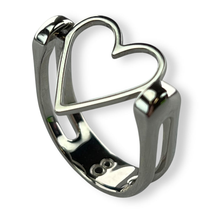 Silver Shape Fidget Ring