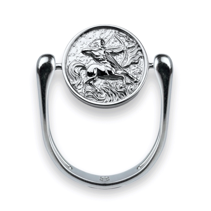 Luxe Silver Zodiac Fidget Ring
