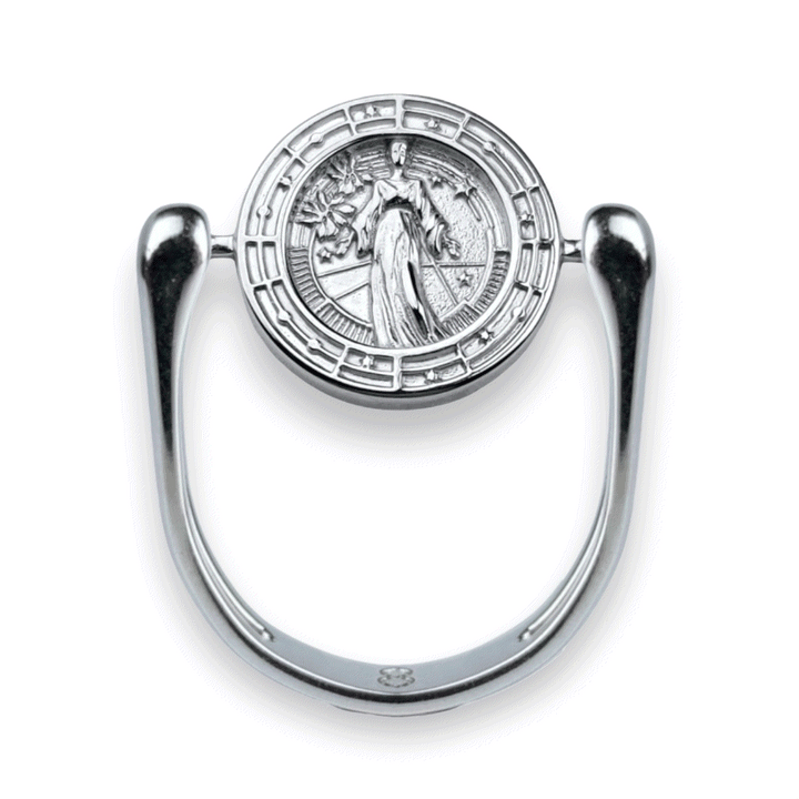 Luxe Silver Zodiac Fidget Ring