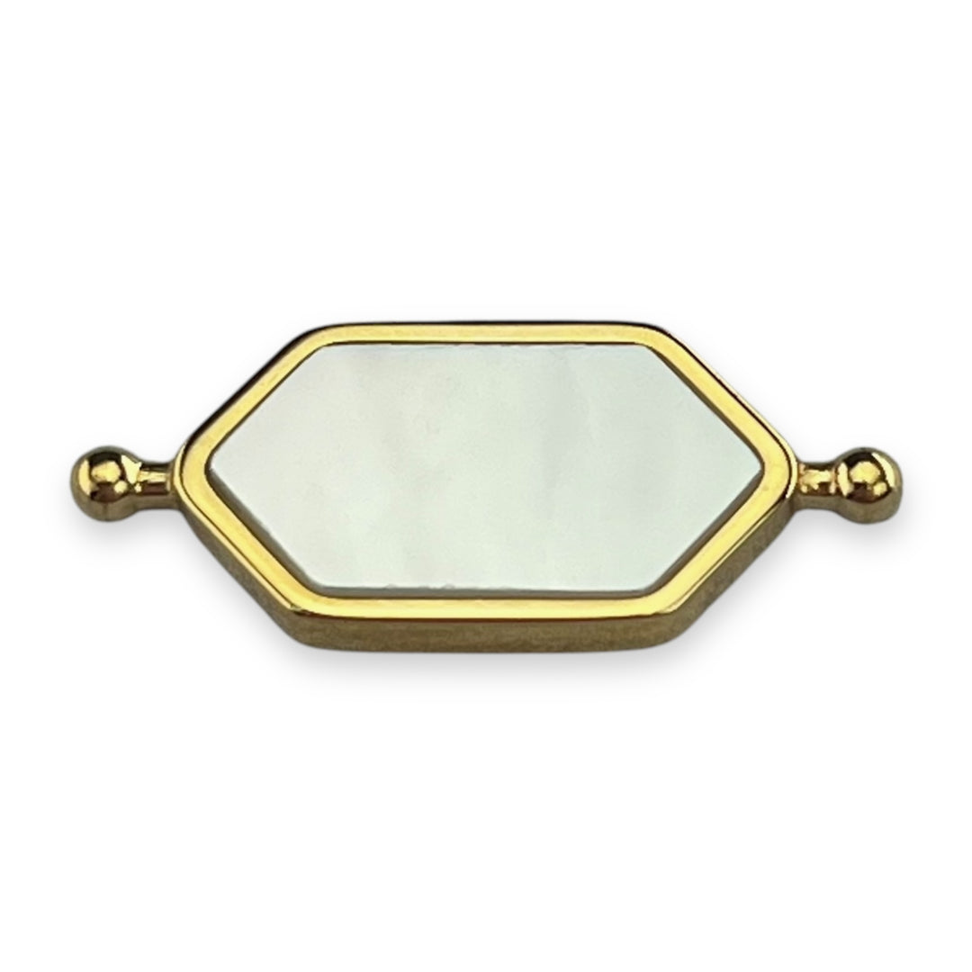 Mother of Pearl HexBar Crystal Element