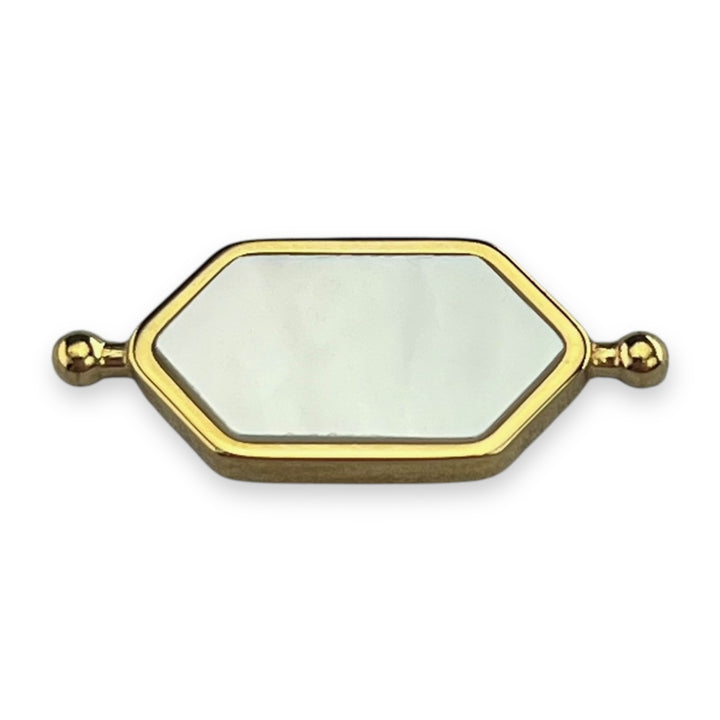 Mother of Pearl HexBar Crystal Element