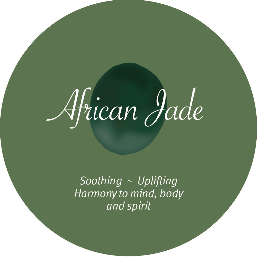 African Jade Octangle™ Crystal Element