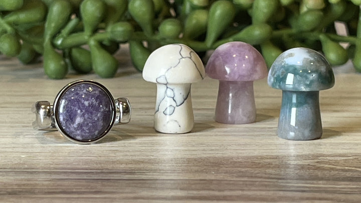 Mini Crystal Mushroom 3-Pack