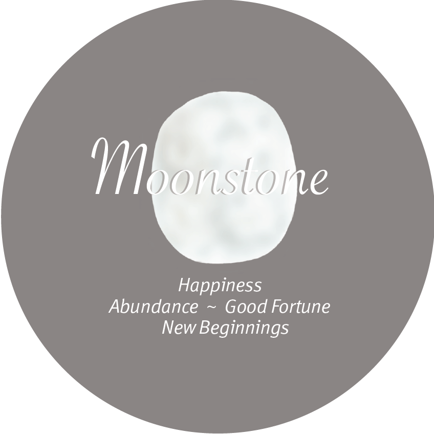 Moonstone Round Crystal Element