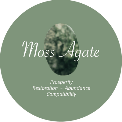 Moss Agate Crystal Fidget Ring