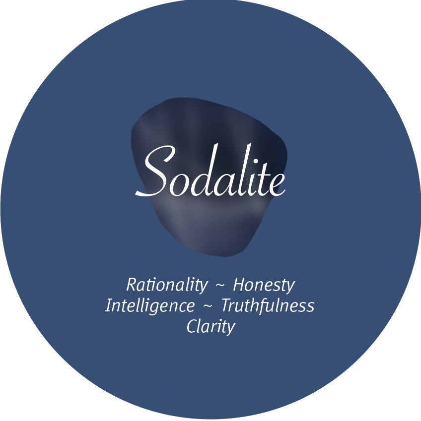 Sodalite TwinPoint™ Crystal Element
