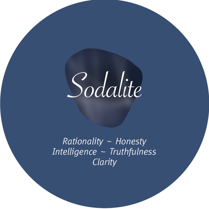 Sodalite TwinPoint™ Crystal Element