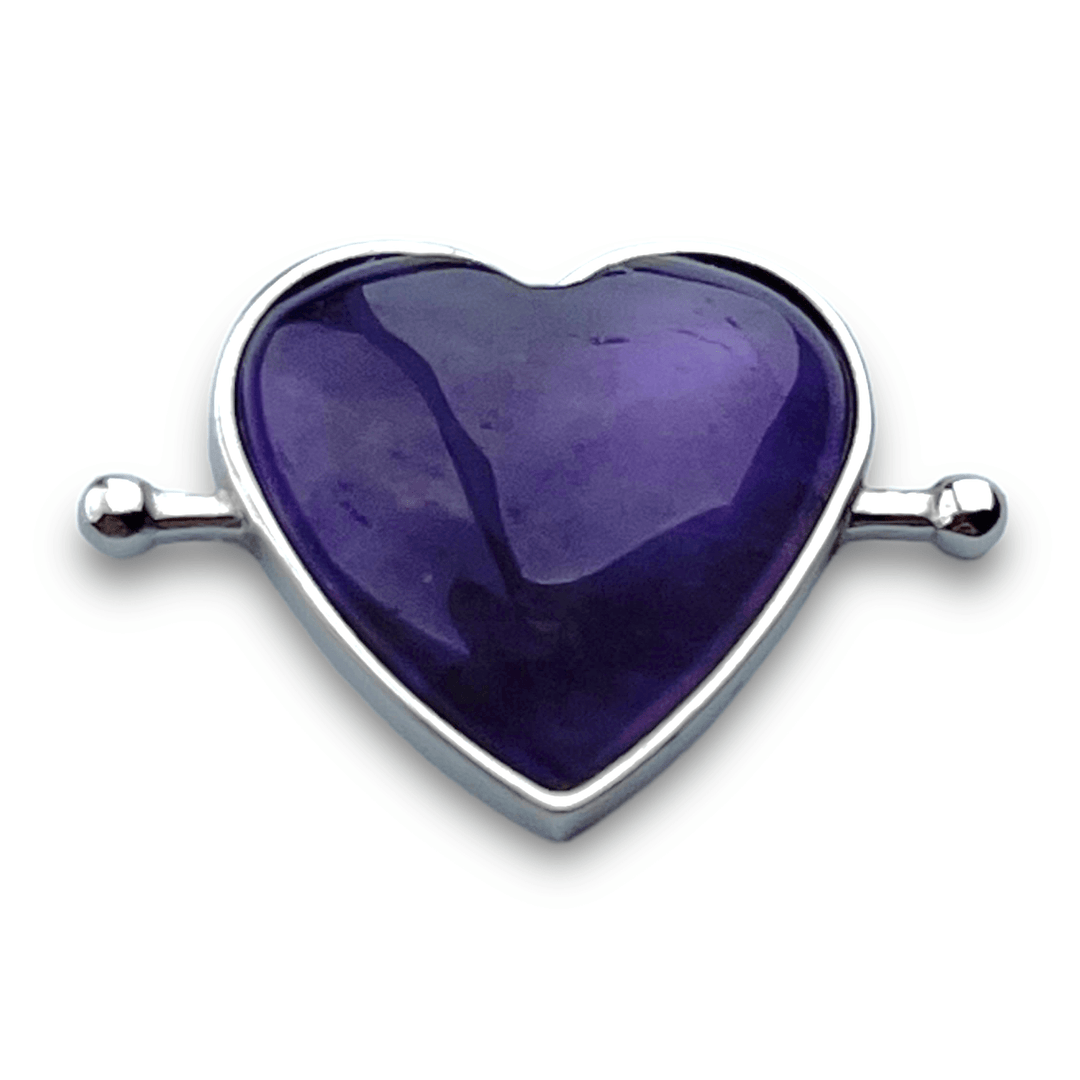 Heart-shaped Crystal Element