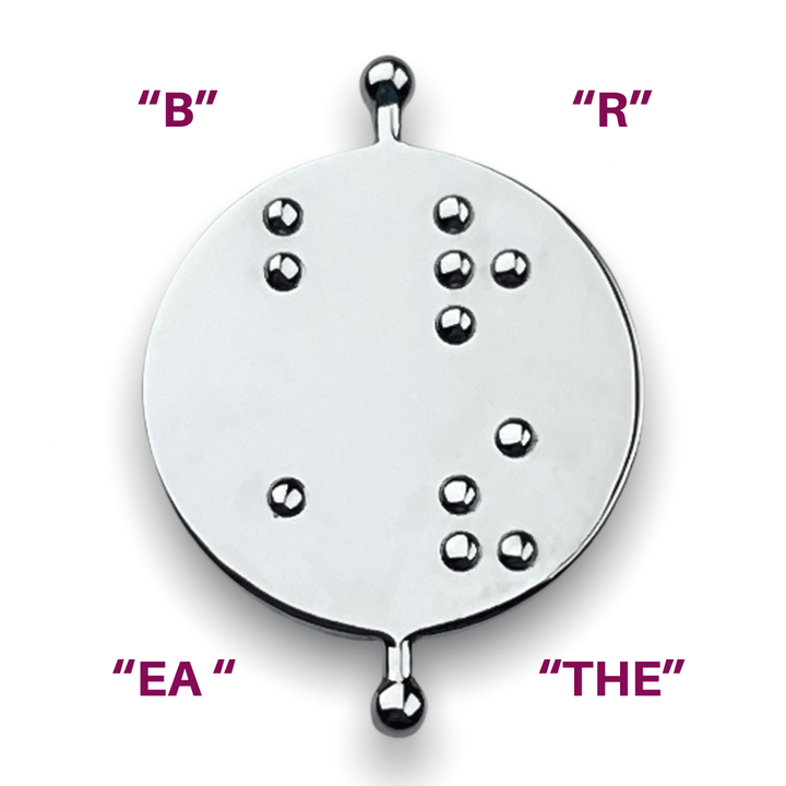 Braille Breathe Element (feel to reveal)