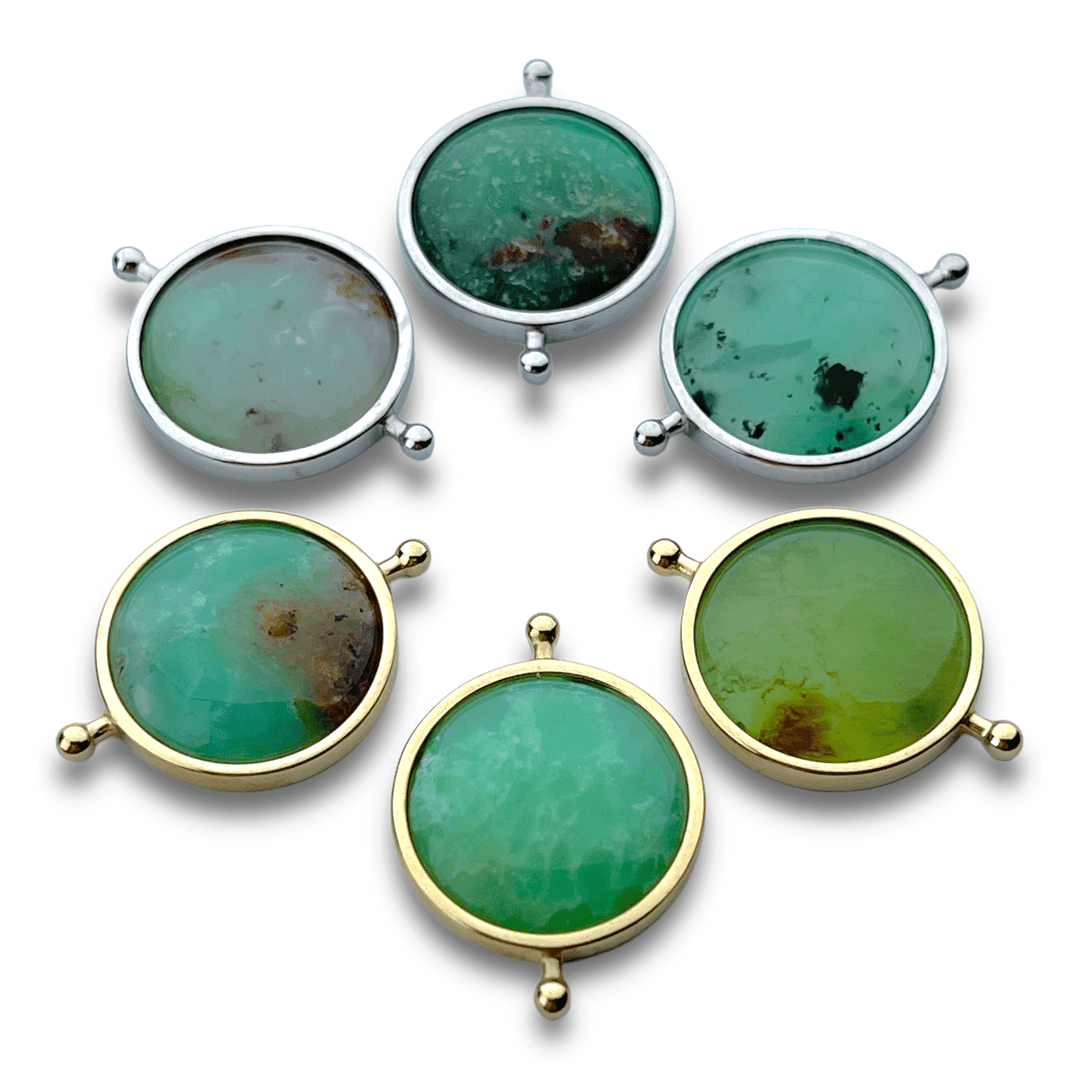 Chrysoprase Round Crystal Element