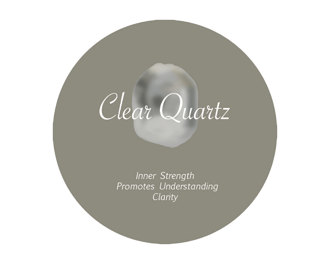 Clear Quartz Round Crystal Element