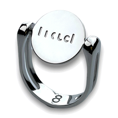 Enough Spin-to-reveal Fidget Ring