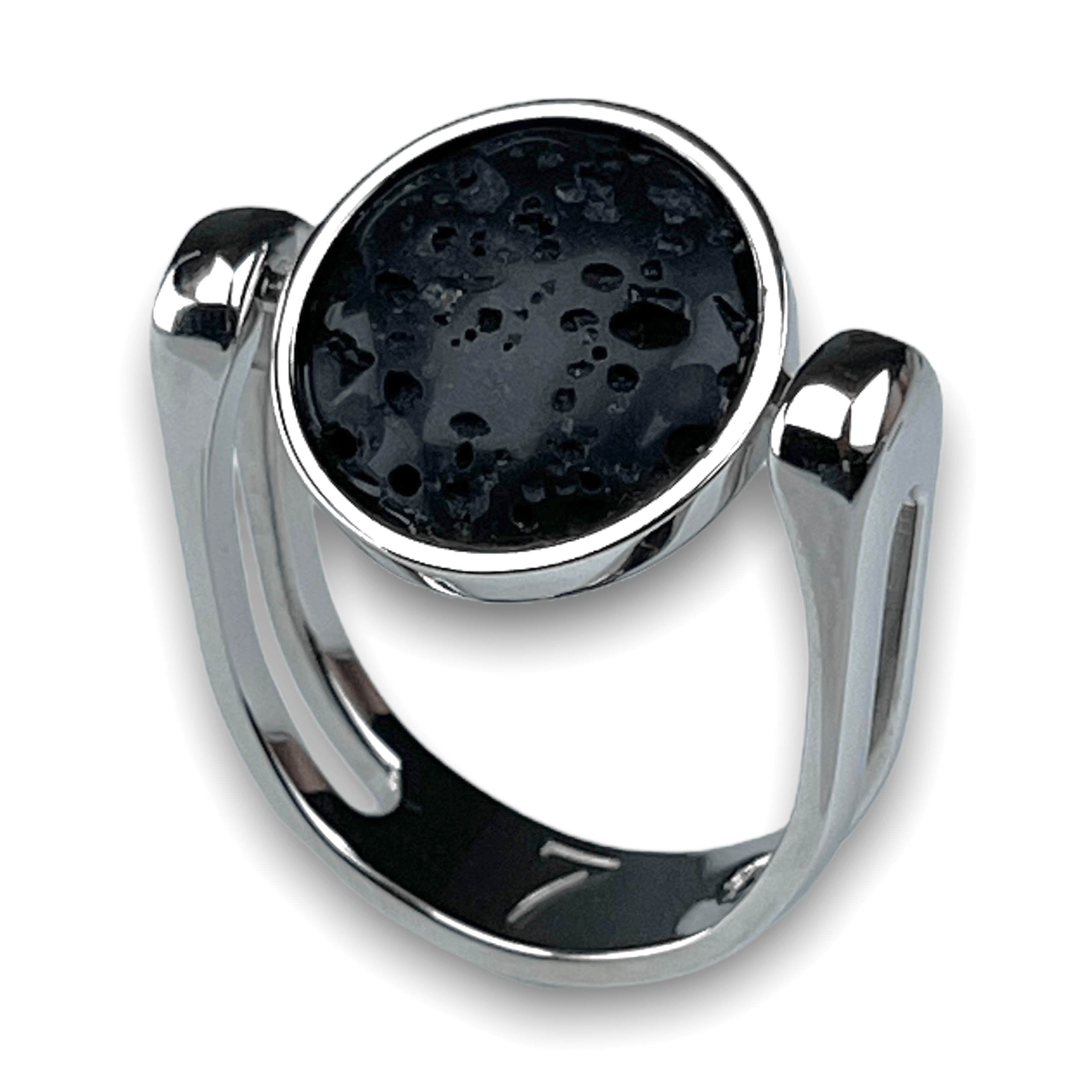 Lava stone ring sale