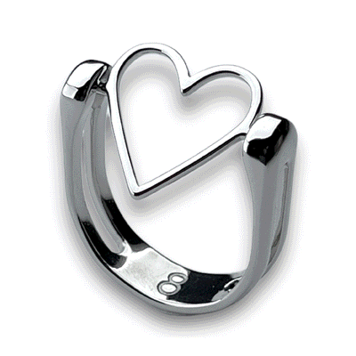 Heart-shaped Open Element