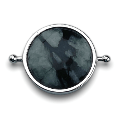 Black Picasso Round Crystal Element