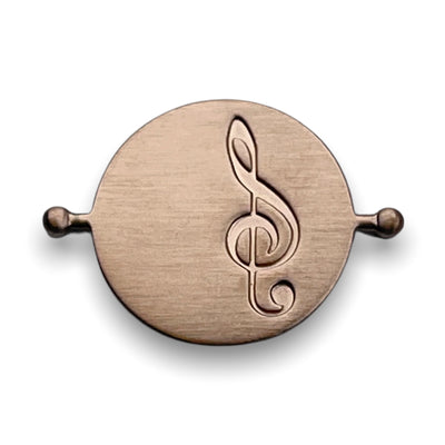 Music Clef Heart Symbol Element (spin to combine)