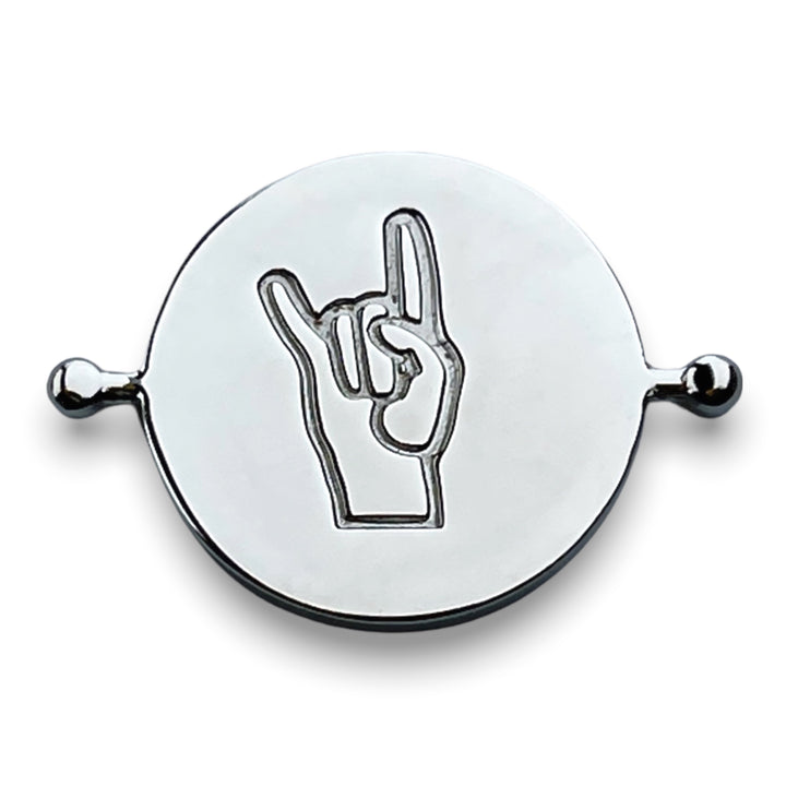 ILY Sign Language Symbol Element (spin to combine)