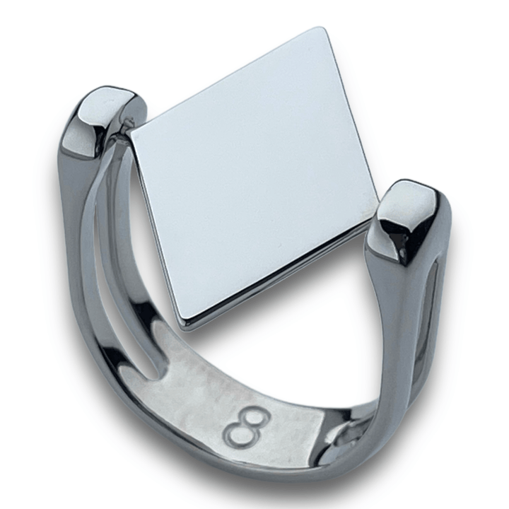 Diamond-Shaped Fidget Ring