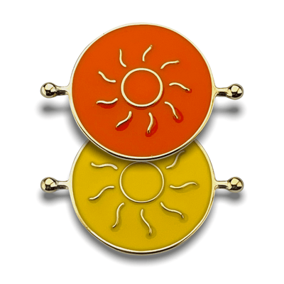 Sun Symbol Chroma Flip Element (spin to combine)
