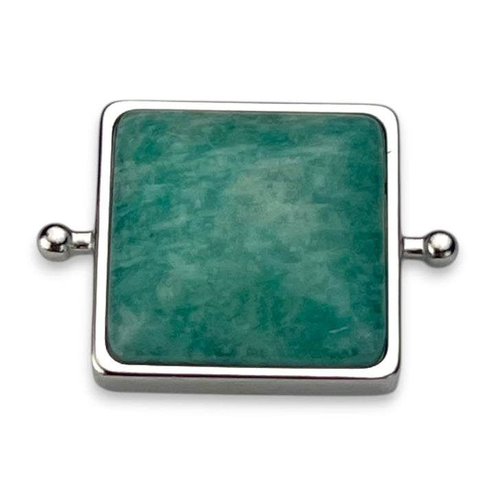 Amazonite Cushion Crystal Element