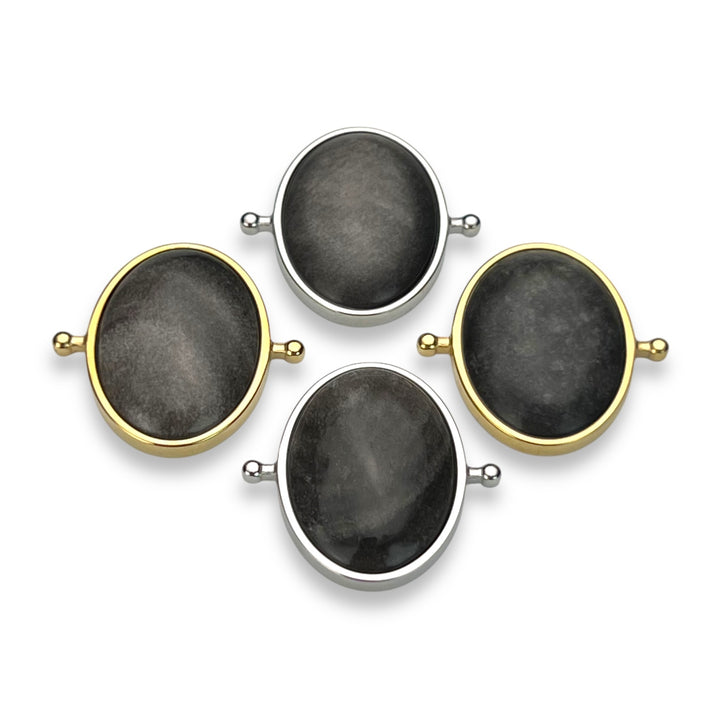 Hypersthene Oval Crystal Element