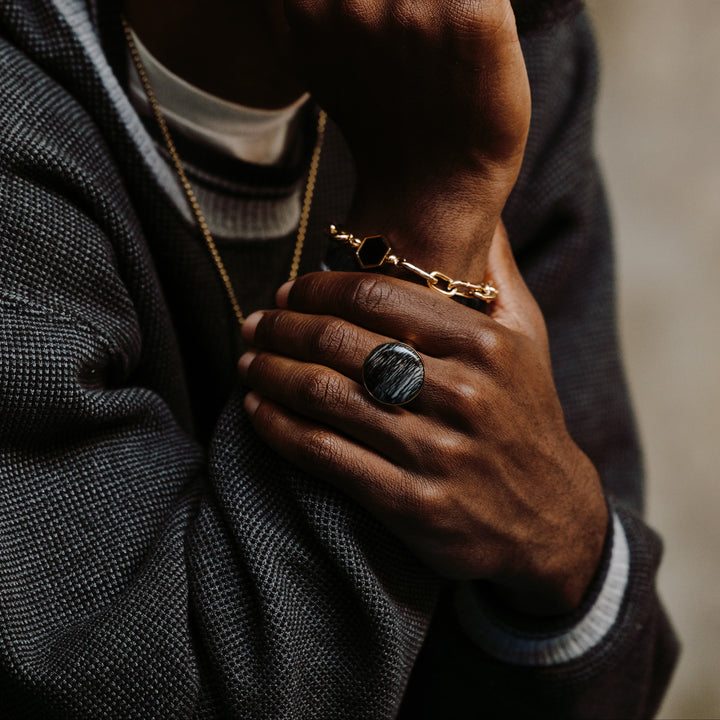 Black Picasso Jasper Echelon Crystal Element – Studio Line