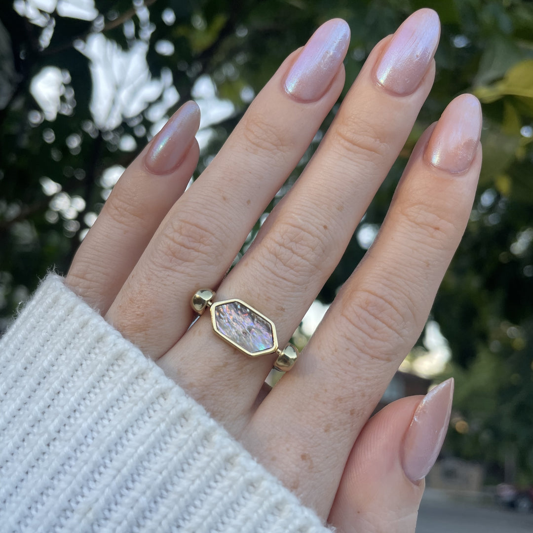 Abalone Shell HexBar™ Crystal Element