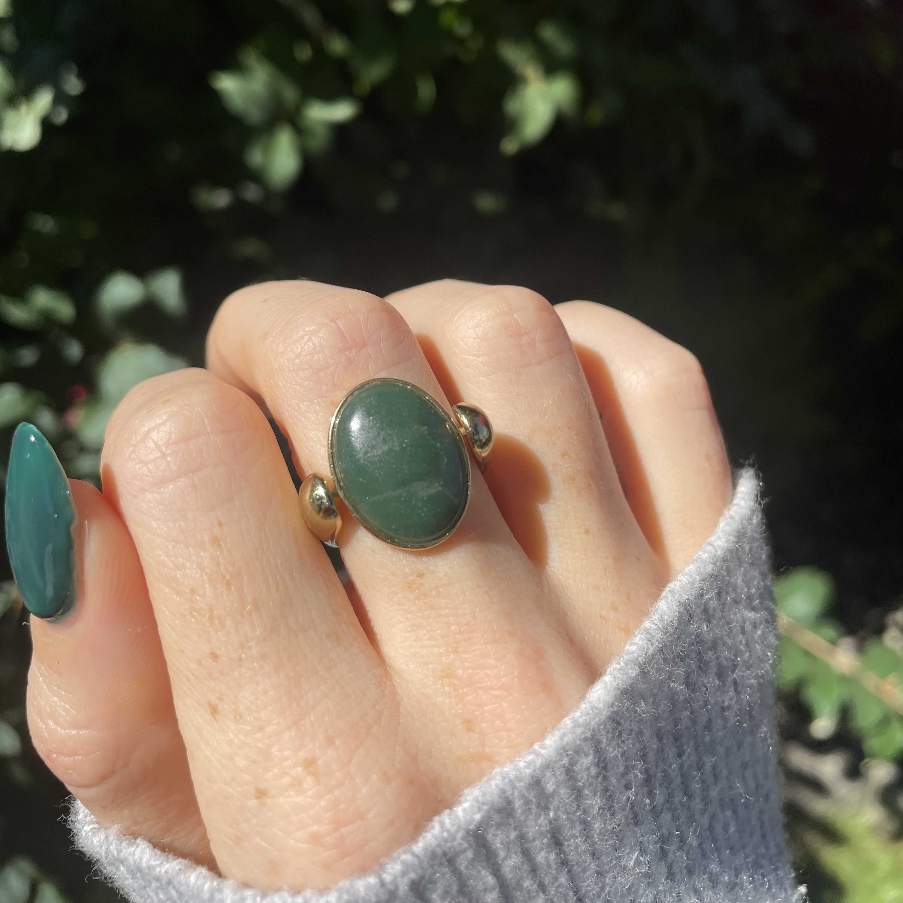 African Jade Oval Crystal Element – CONQUERing
